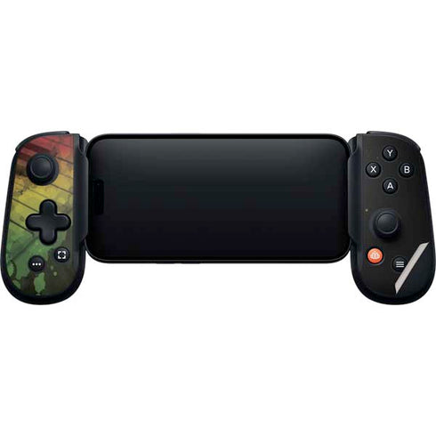 Rasta Color Keys Backbone One for iPhone Game Controller Skin